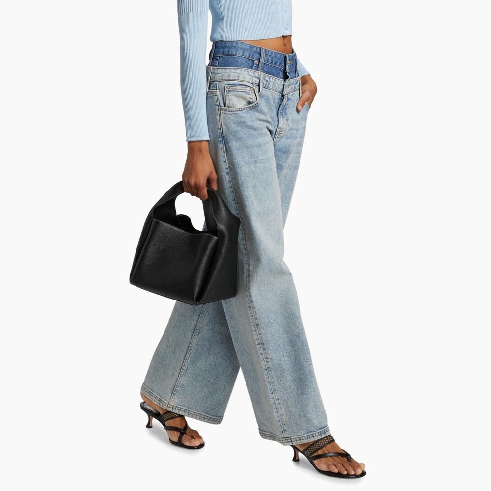 Simkhai Kove double waistband two tone jeans